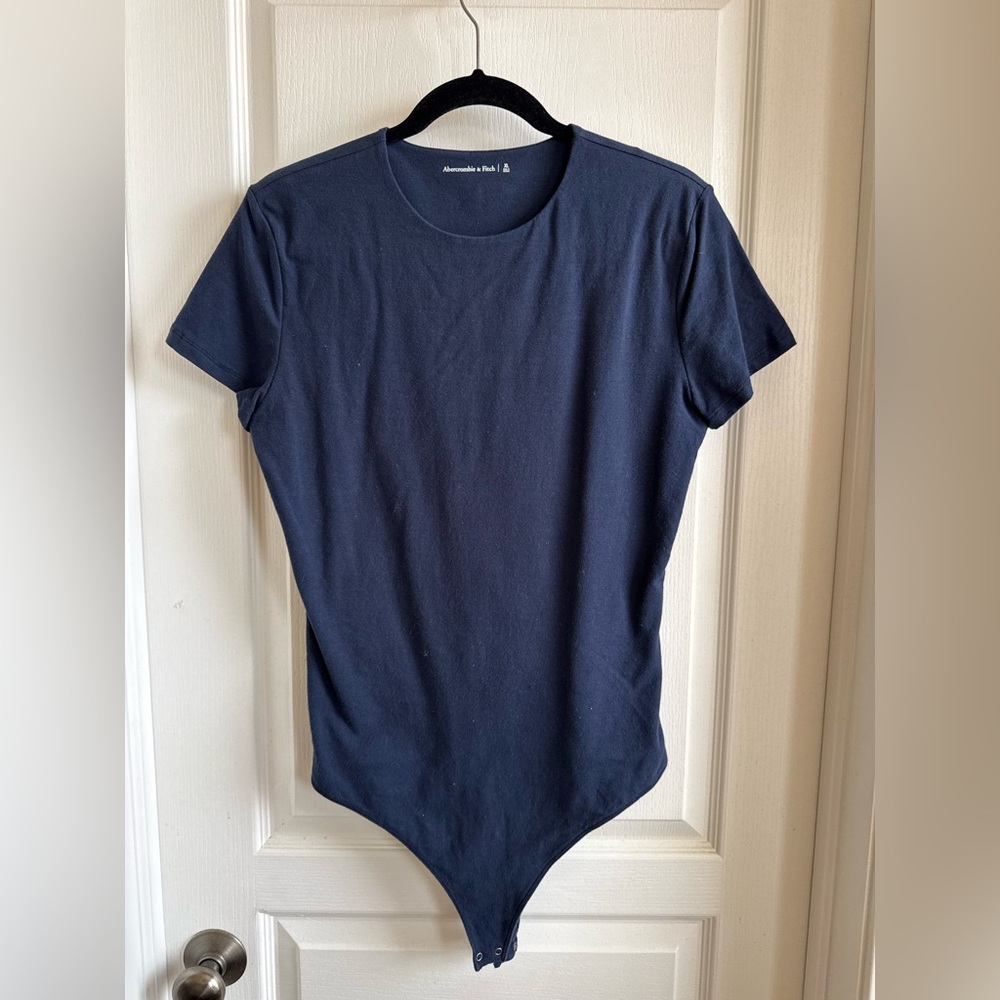 Abercrombie and Fitch navy bodysuit XL